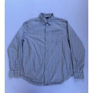 RVCA Mens Long Sleeve Button Up Size XL
